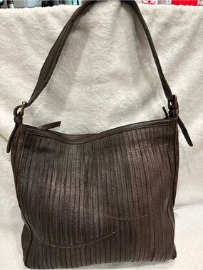 Amsterdam Heritage Leather Shoulder Bag – Brown